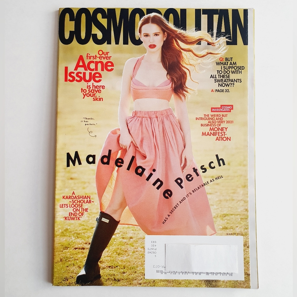 Cosmopolitan Magazine March, 2021 - Madelaine Petsch